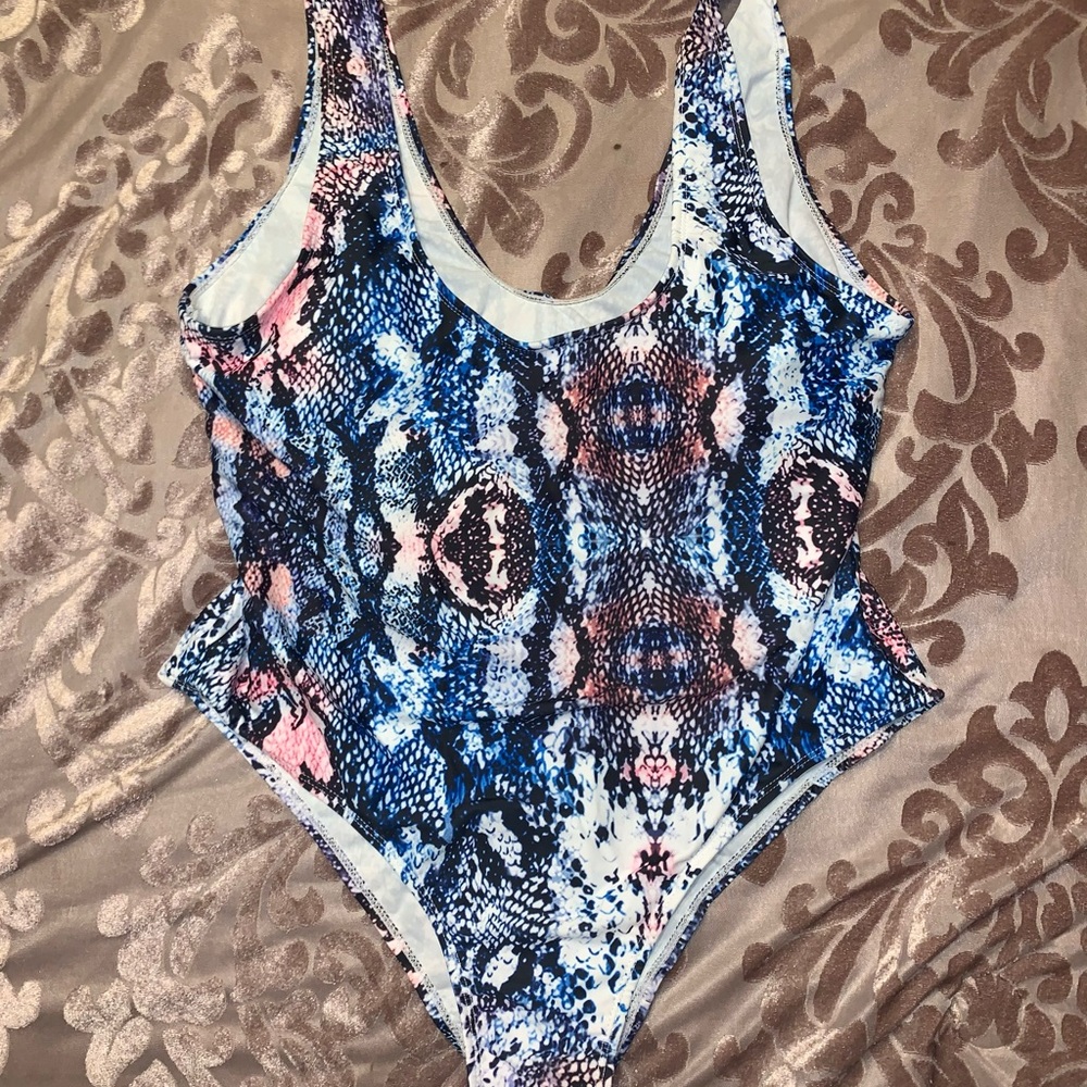 Snake print One piece
